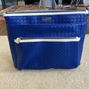 NEW Joan & David intrecciato toiletry bag